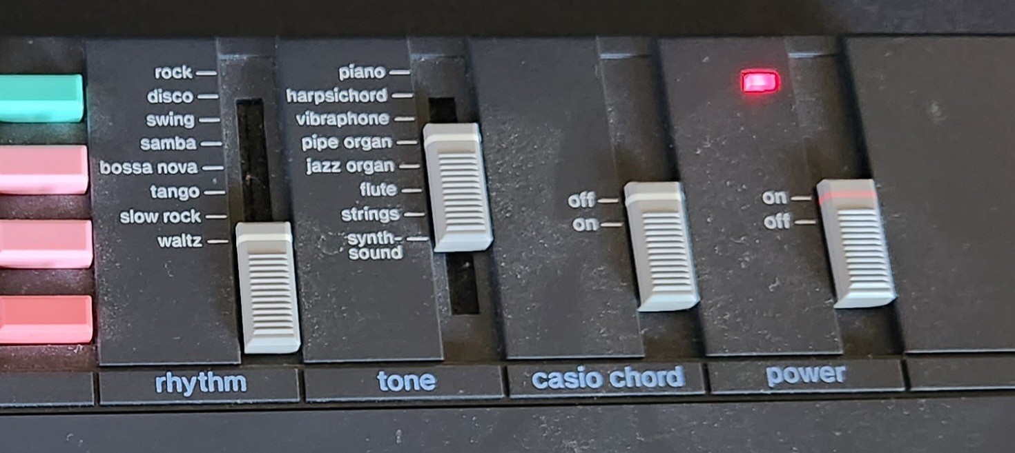 Casio PT-100 32-Key Electronic Keyboard w/ Speaker, Battery Powered