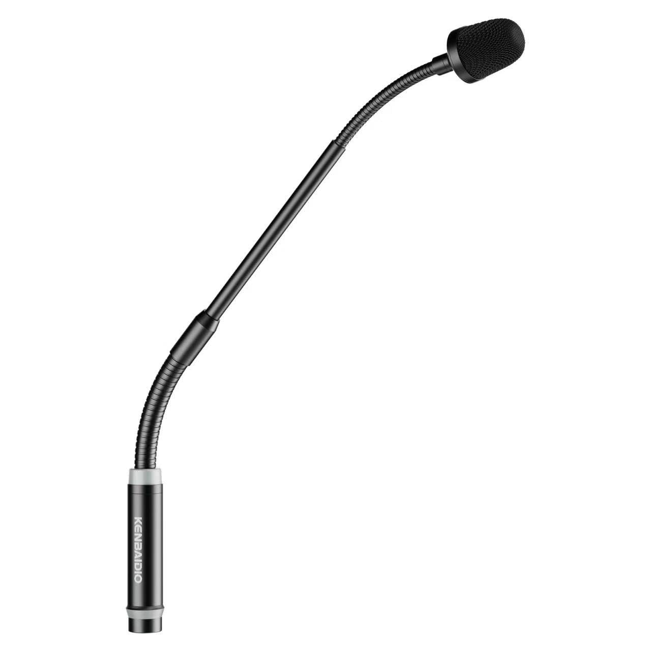 DJ Mic 17 Inch Flexible Gooseneck Microphone, Professional XLR Wired Dynamic ...