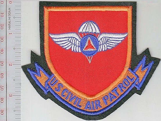 US Civil Air Patrol Air Force Auxiliary Michigan Wing Parachutist sm NO TARIFF