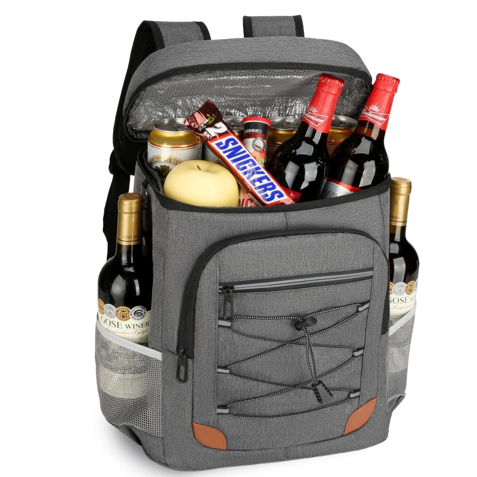 Backpack Cooler Insulated Leakproof, Soft Cooler For Outdoor Camping Hiking