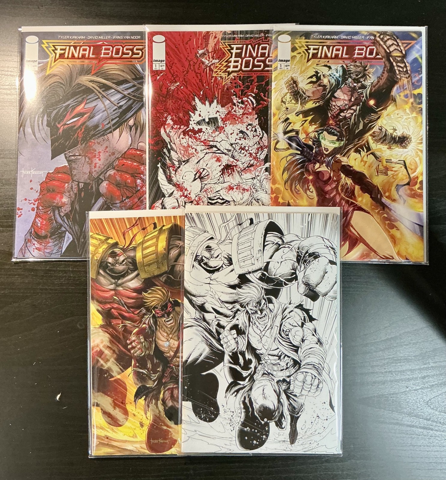 Image Final Boss #1 (2025) A/B/C/I/J  1st Print Kirkham/Ottley/Marion 5 Cvrs NM+