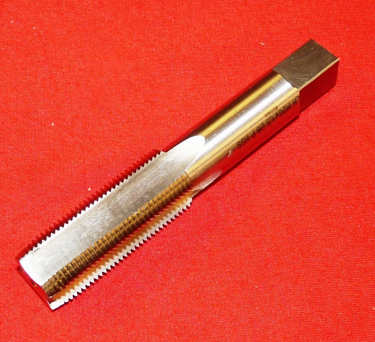 M20 x 1.50 LEFT HAND Plug Hand Tap Alfa HTLM81144 20MM X 1.5 HSS 4FL LH Metric