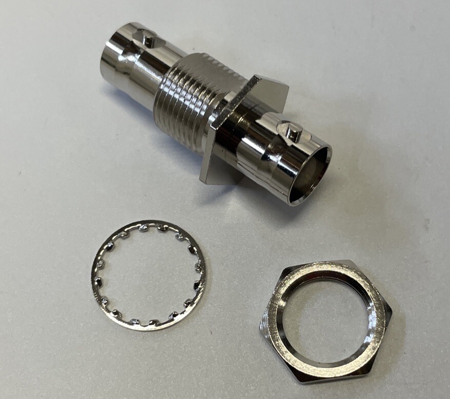 Shure BNC Bulkhead Adapters (2 each) for Remote Antenna Mounting Shure # 95A8994