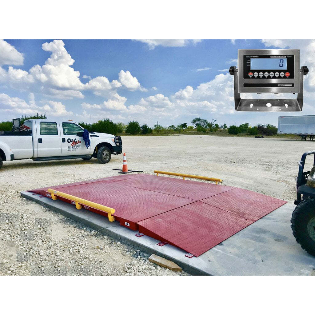 SL-934 10' x 10' Axle Truck Cargo Scale with 60,000 lbs Capacity Non-NTEP