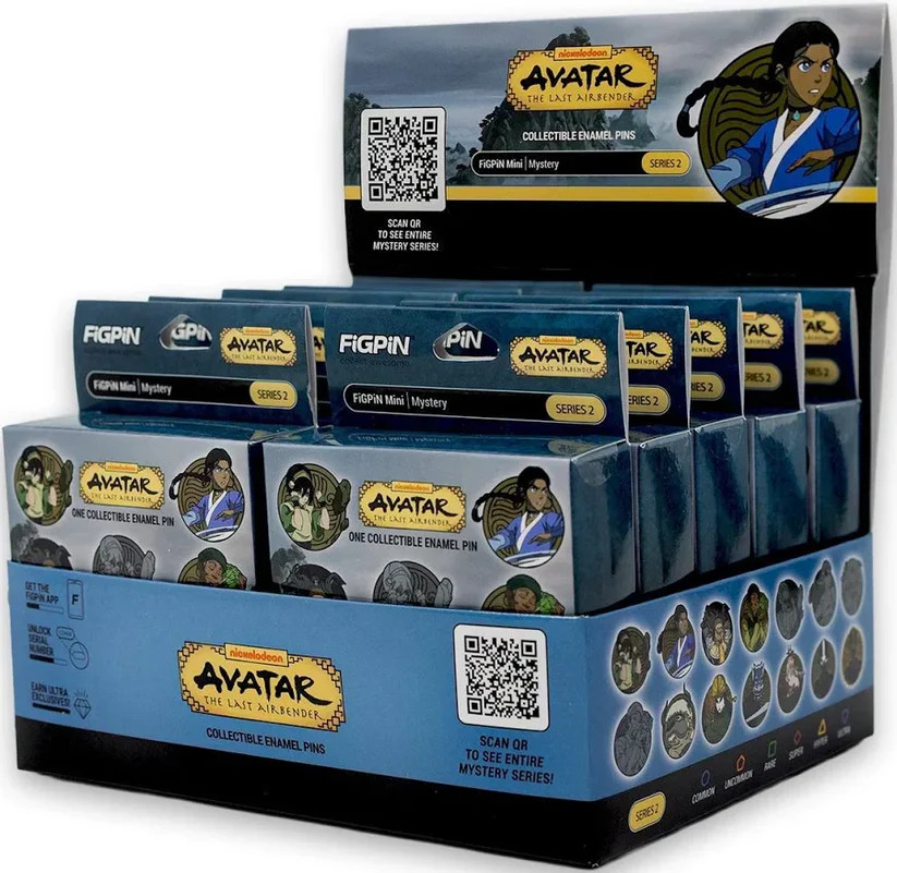FIGPIN Mystery Mini Avatar The Last Airbender Series 2 Case of 10