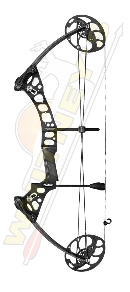 Mission Radik - Right Hand - 10-50lbs. - 17"-28" - Black - RKER