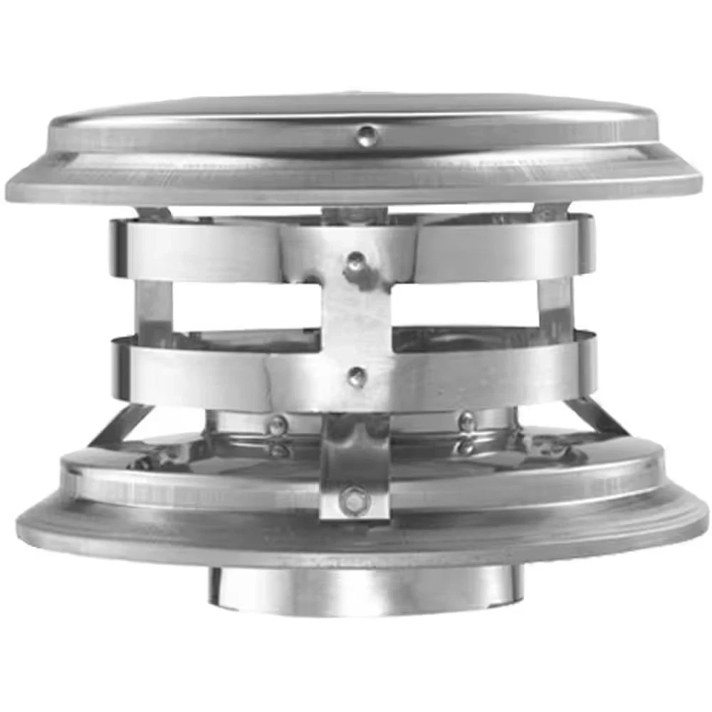 DuraVent PelletVent 3in Vertical Cap Multi-Fuel Stove Vent Termination 3PVL-VC