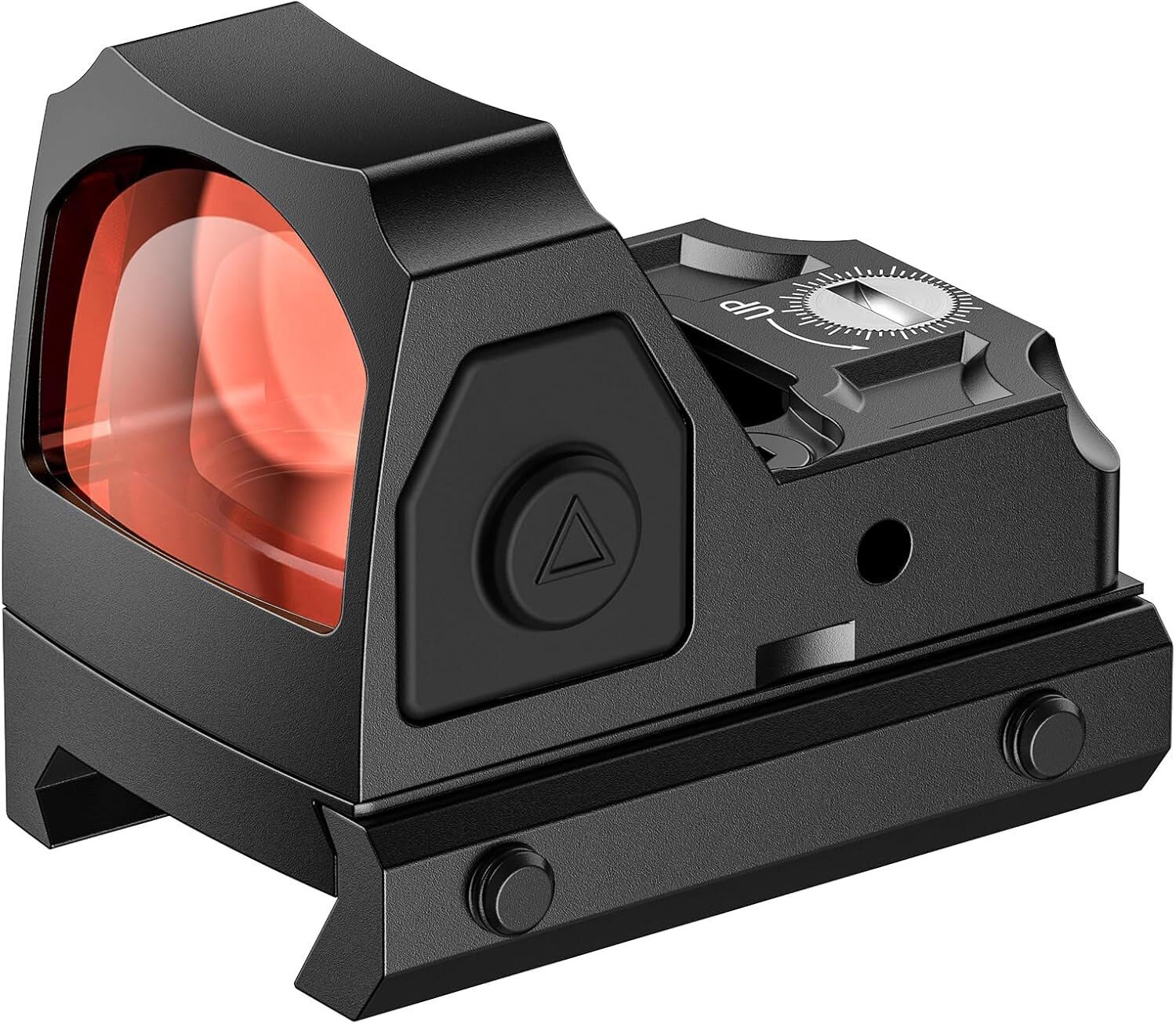 Tcatical Aluminum Mini RMR Reflex Red Dot Sight Shake Awake Optic Sight 2 MOA