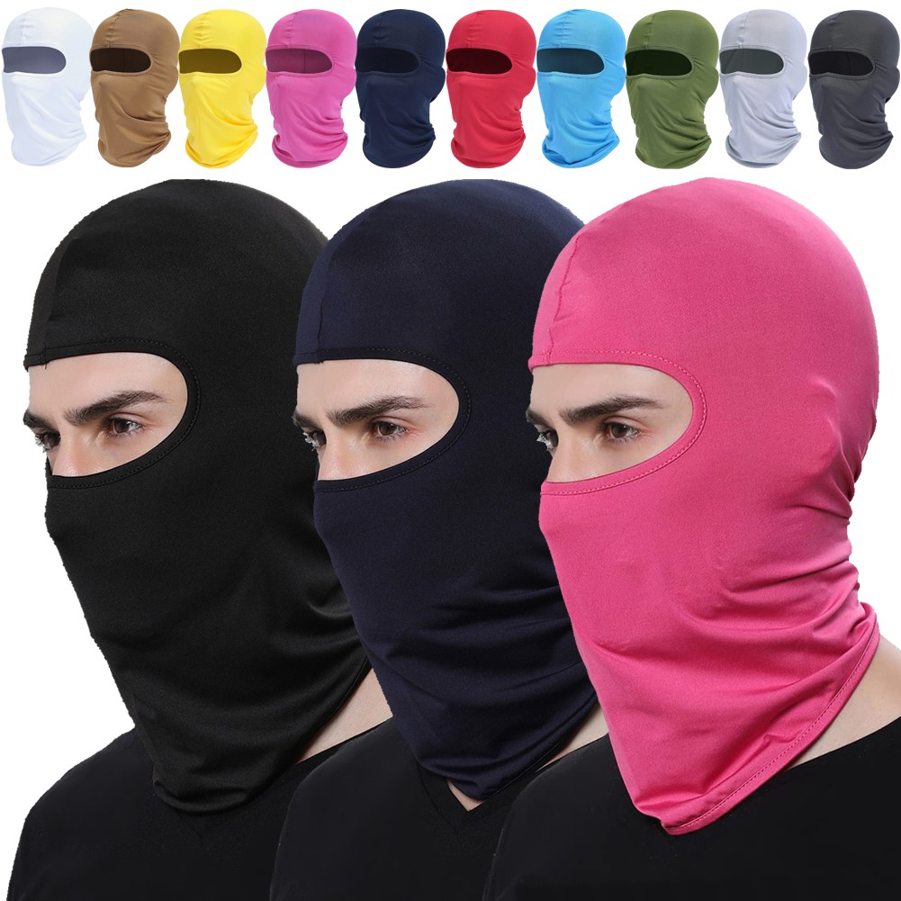 Balaclava Full Face Mask UV Protection Ski Sun Hood Tactical Masks for Men Women