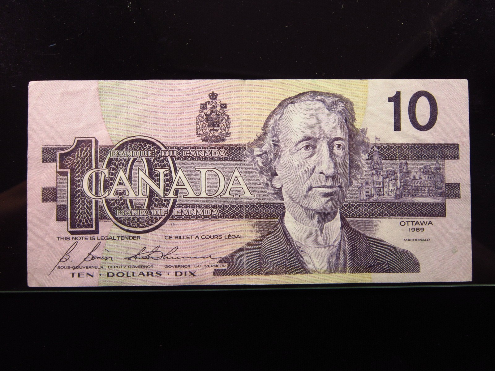 Canada $10 Dollars 1989 BC-57 P96 9463i0 Banque Bank Money
