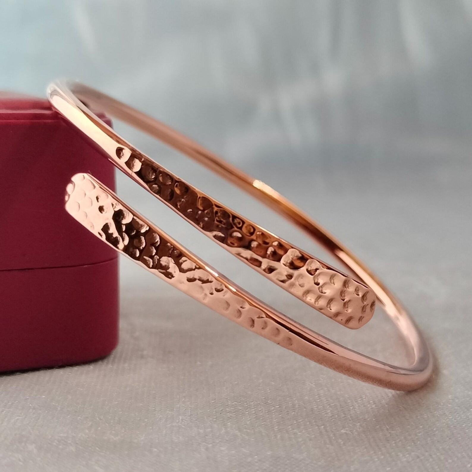 1 Pc Pure Copper Bracelet Bangle, Healing Bangles, Unisex, Dainty Openable