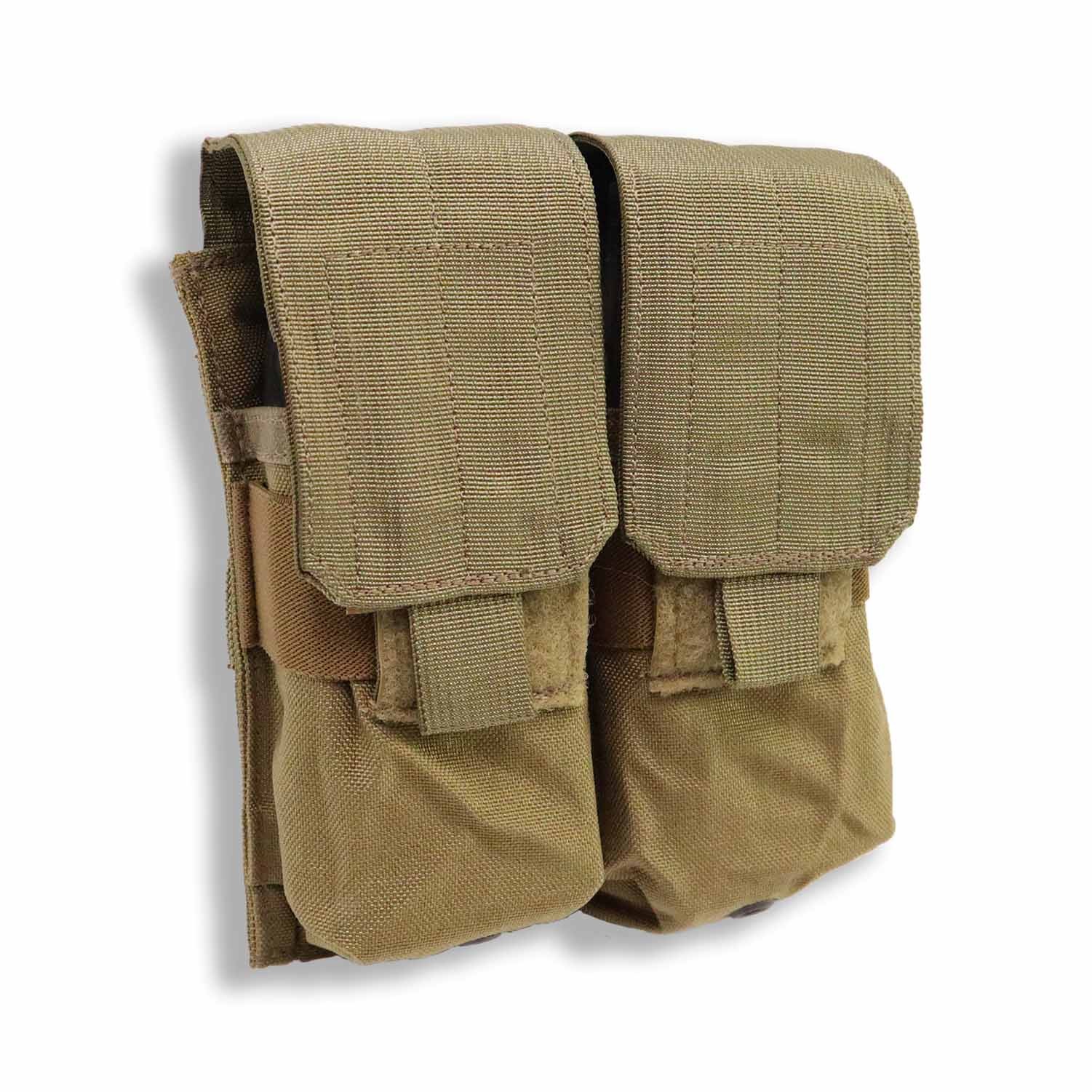 US Military USMC Eagle Industries Double Mag Pouch MP2-M4/2-MS-KH Khaki VGC