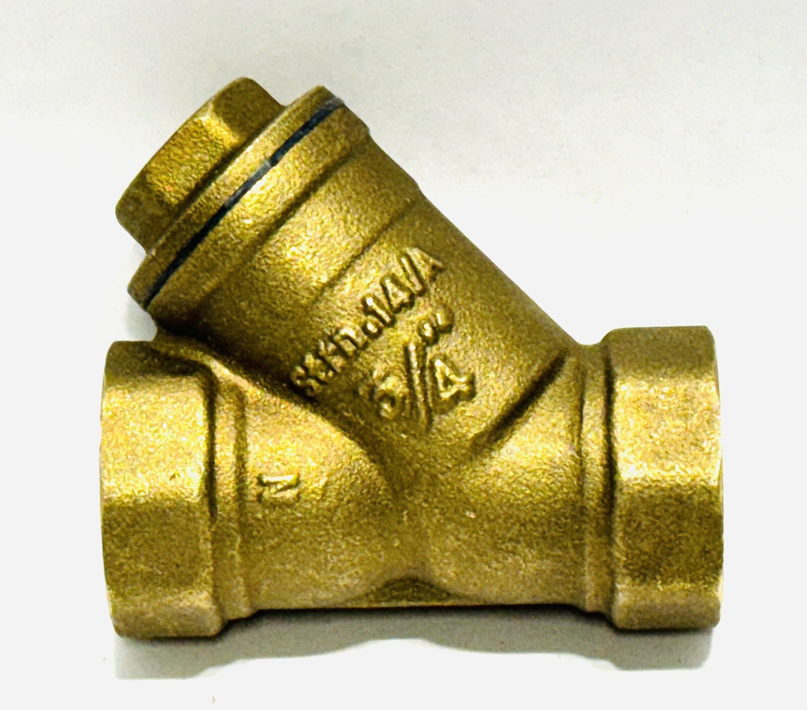 3/4" BRASS STRAINER LEAD FREE THREADED STRN. 14/A DN20 PN16