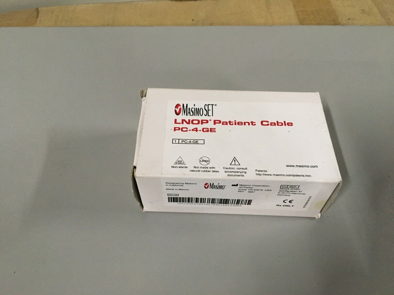 Masimo 3667 PC-4-GE 4' SpO2 Extension Cable