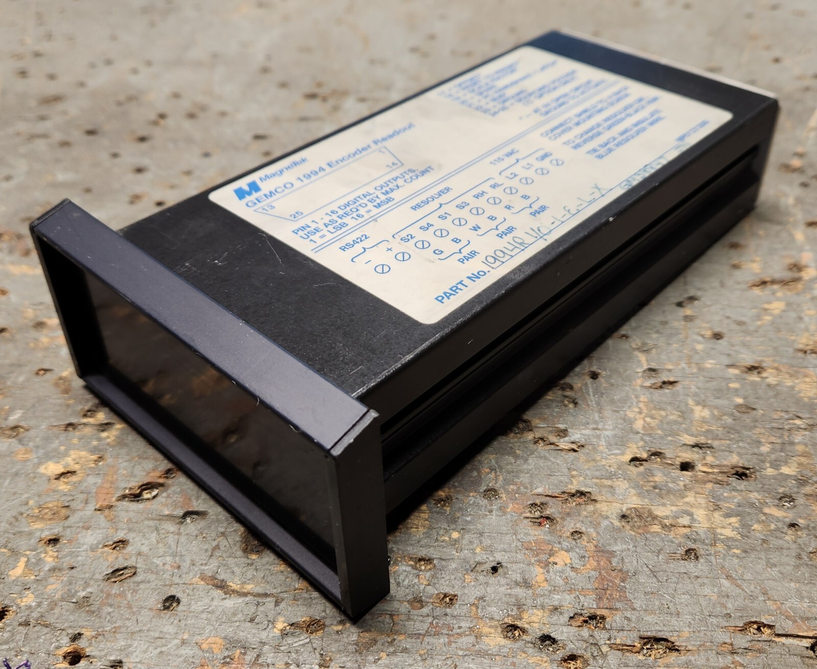 1994R1/0-1-E-L-X NP0121300 MAGNETEK / GEMCO ENCODER READER