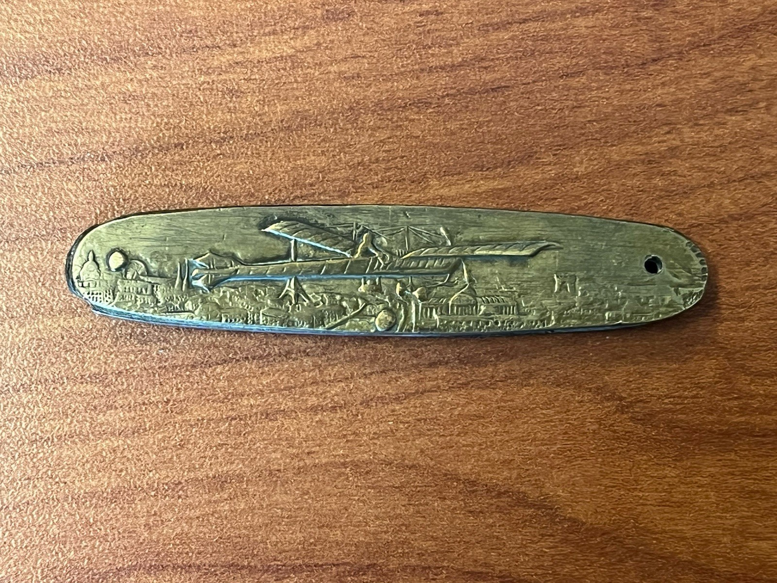 Louis Bleriot French First Flew Over The English Channel Knife
