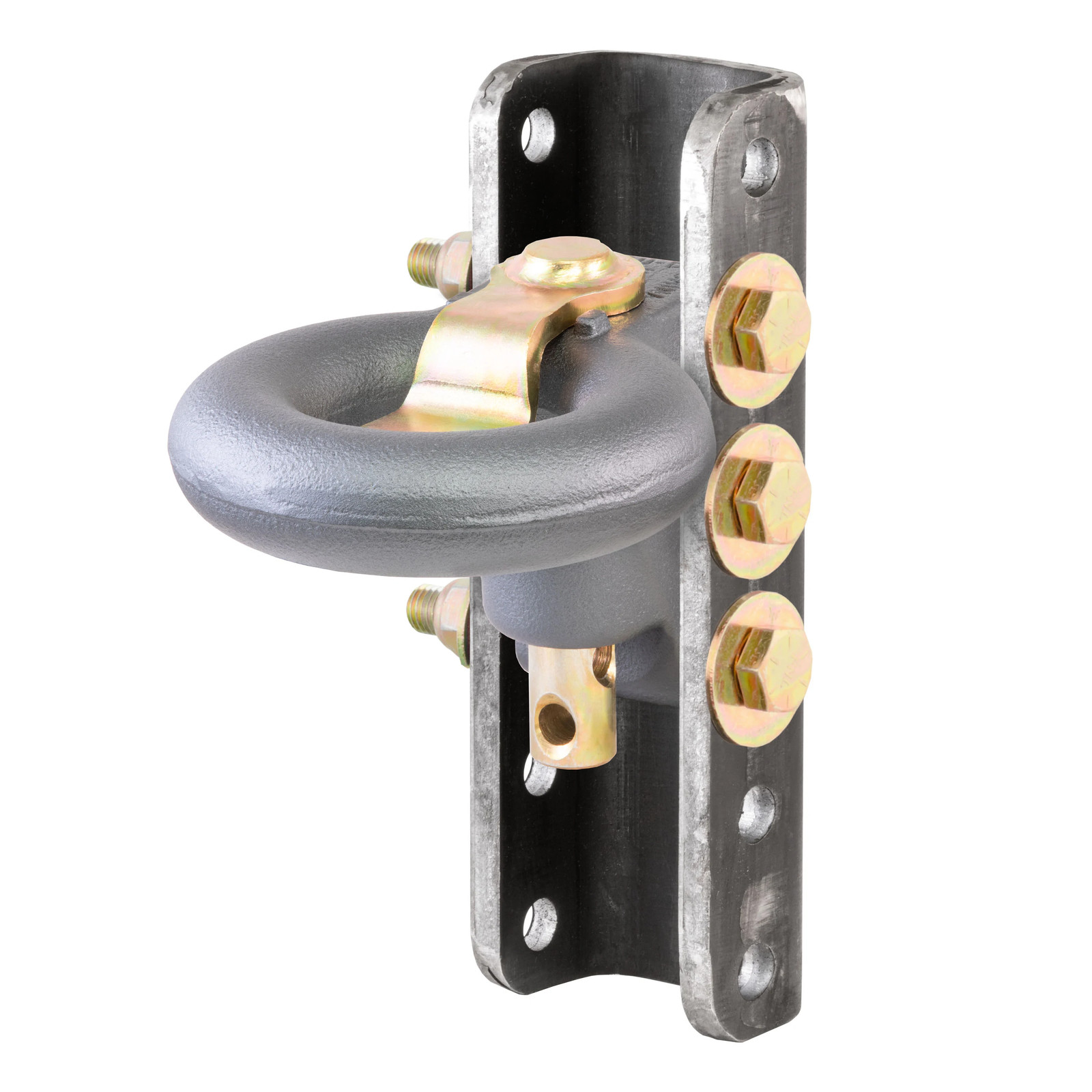 Curt SecureLatch Lunette Ring & Channel 40k lbs, 3" ID, 11-3/4" Channel Height