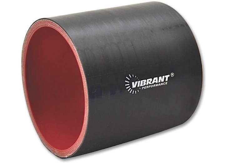 Vibrant Performance 2708 Straight Hose Coupler 2.25" ID x 3.00" Long Black