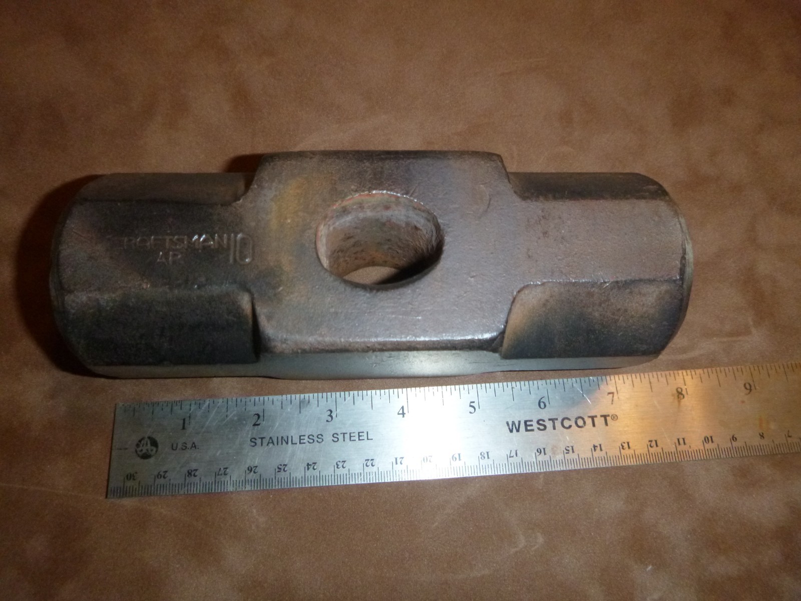 CRAFTSMAN - 10# - SLEDGE HAMMER HEAD BLACKSMITH - Very Good