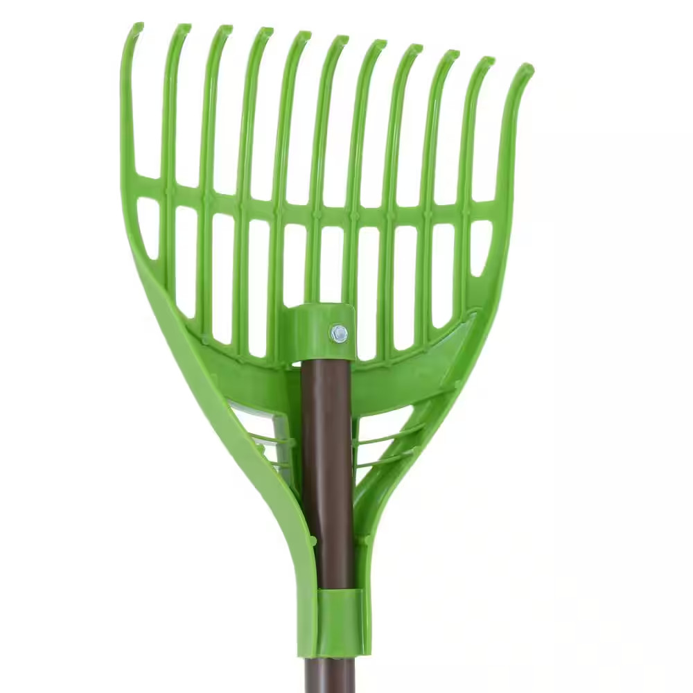 60 In. Handle Collector 8 In. Poly Shrub Rake