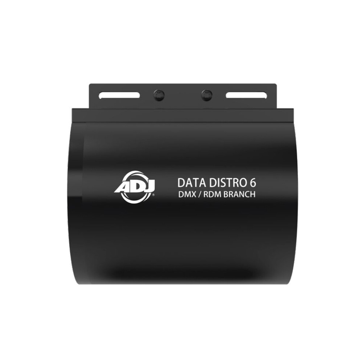 American DJ Data Distro 6-Way DMX/RDM Data Splitter 5-Pin w/Mount Straps+Cable