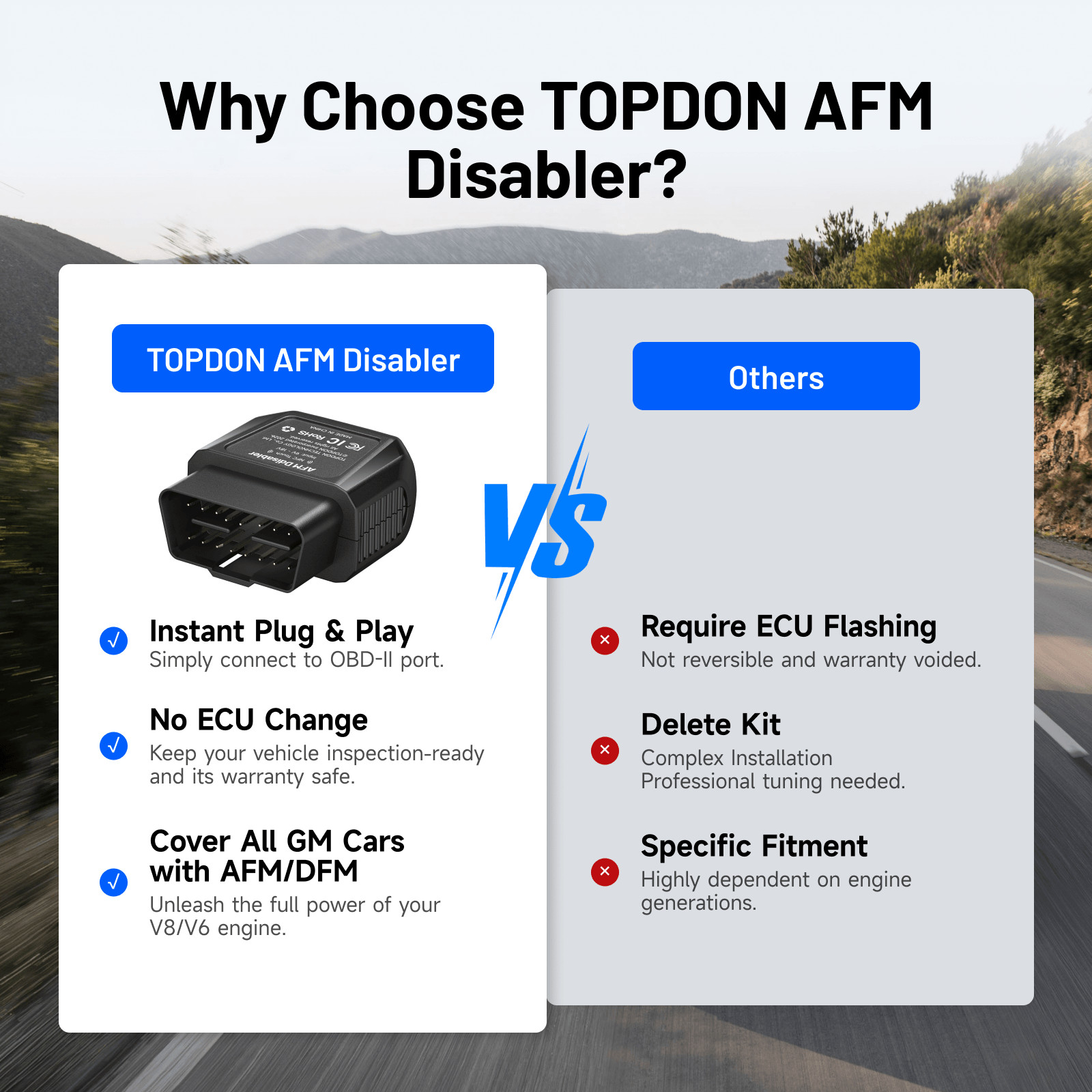 Topdon Device Compatible with V6 & V8 GM