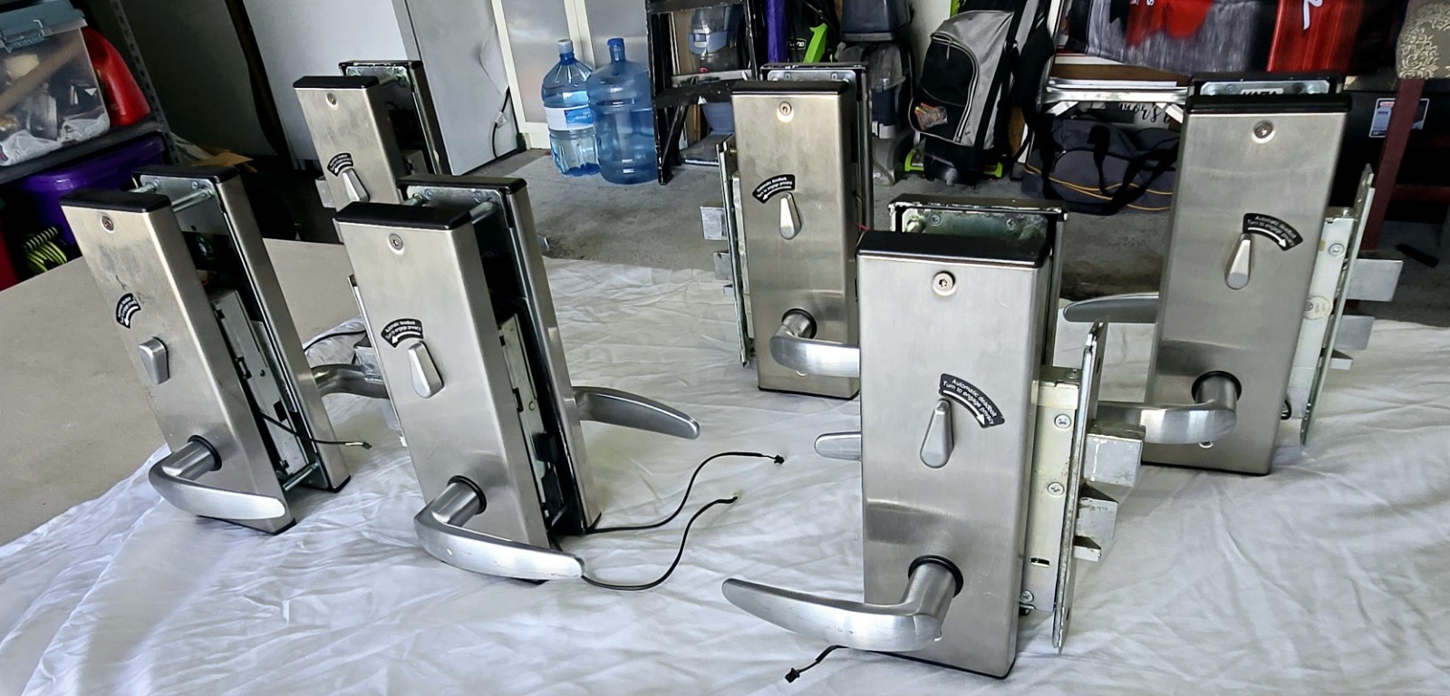Saflok/Dormakaba MT RFID ADB DAJ Lock Set Chrome Set Of 10