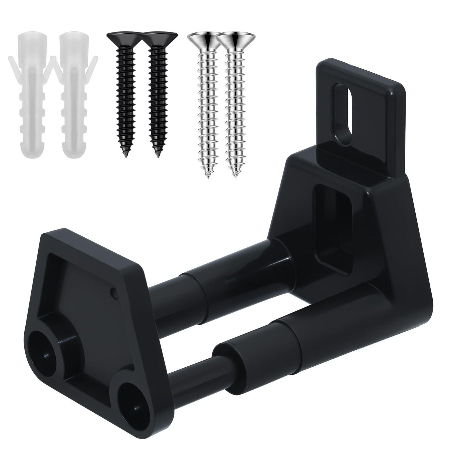 PWEOW Barn Sliding Door Floor Guide, Adjustable Wall Mount 1 Pack