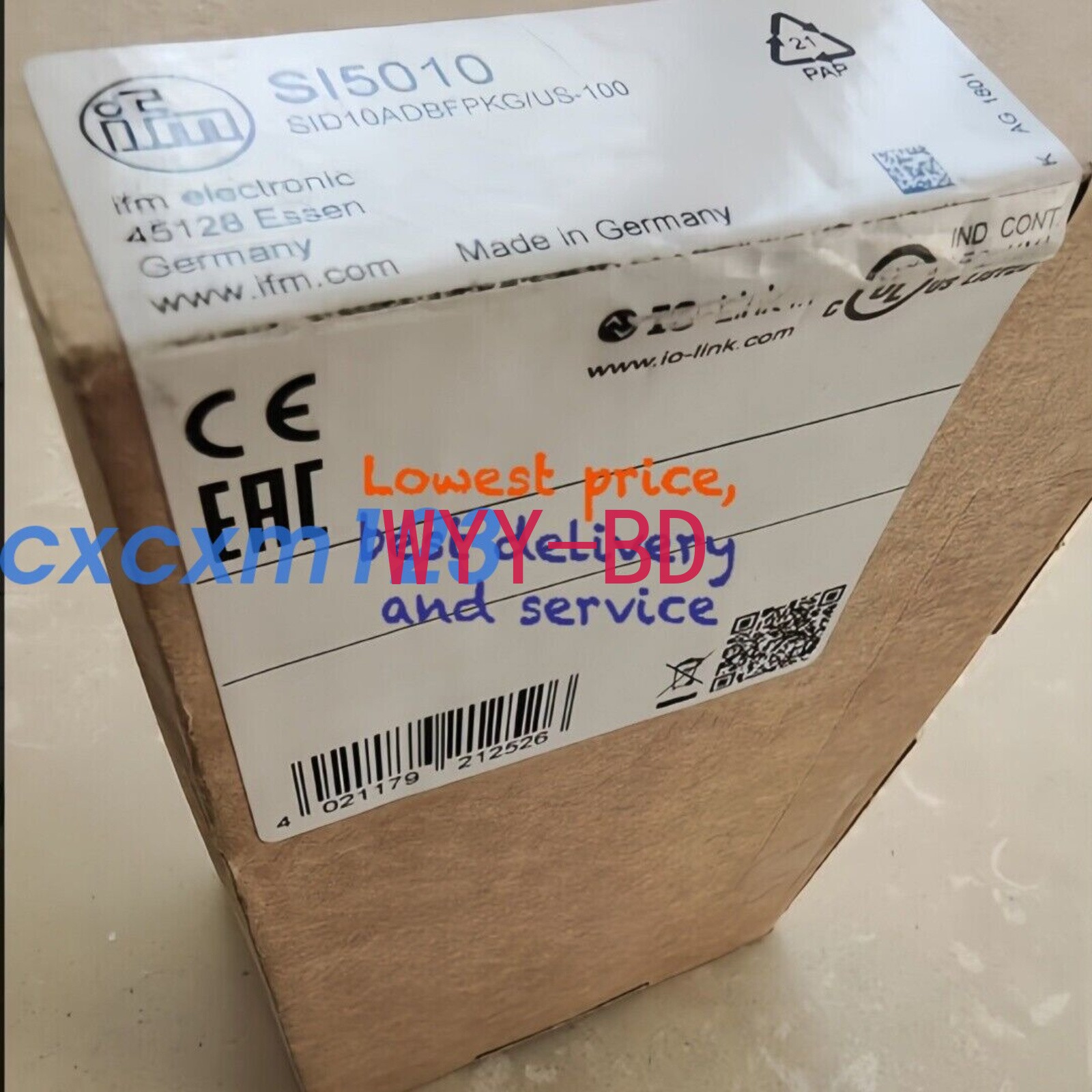 1PCS NEW in Box IFM SI5010 FLOW SENSOR freight free