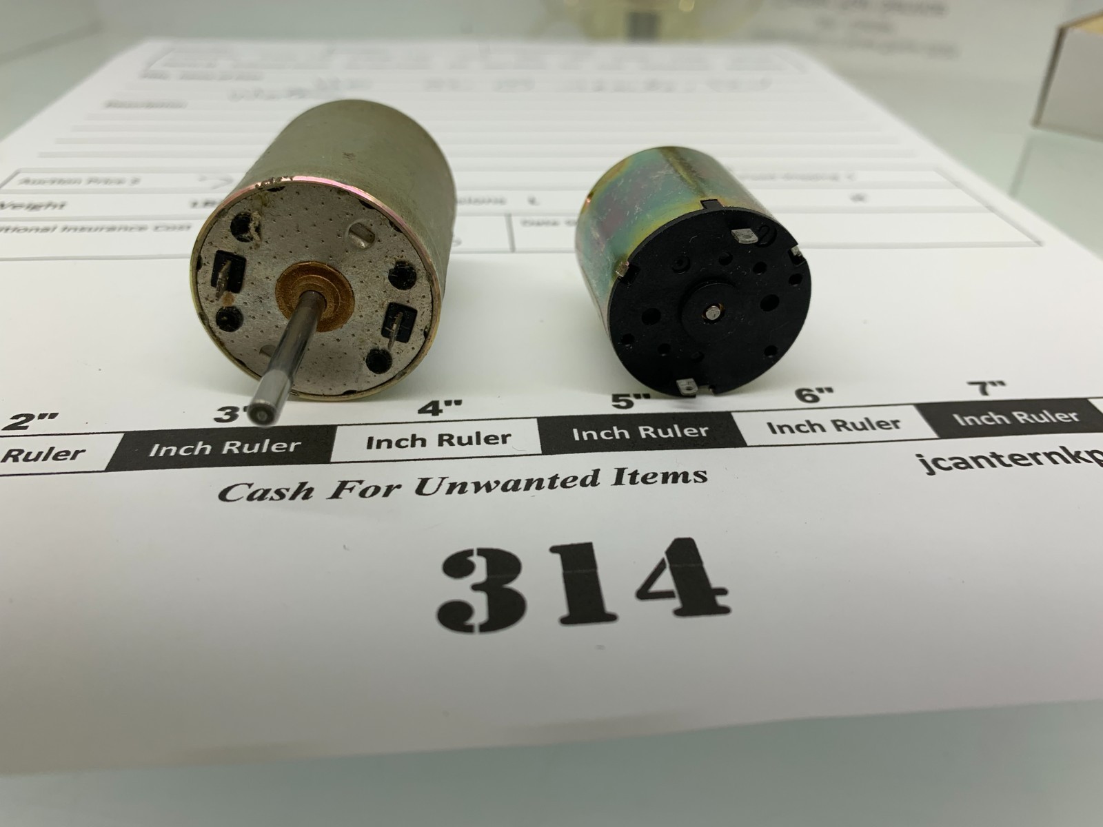 314 Philips 12V DC & Canon 2 total For Model Train Engine O Scale HO Scale