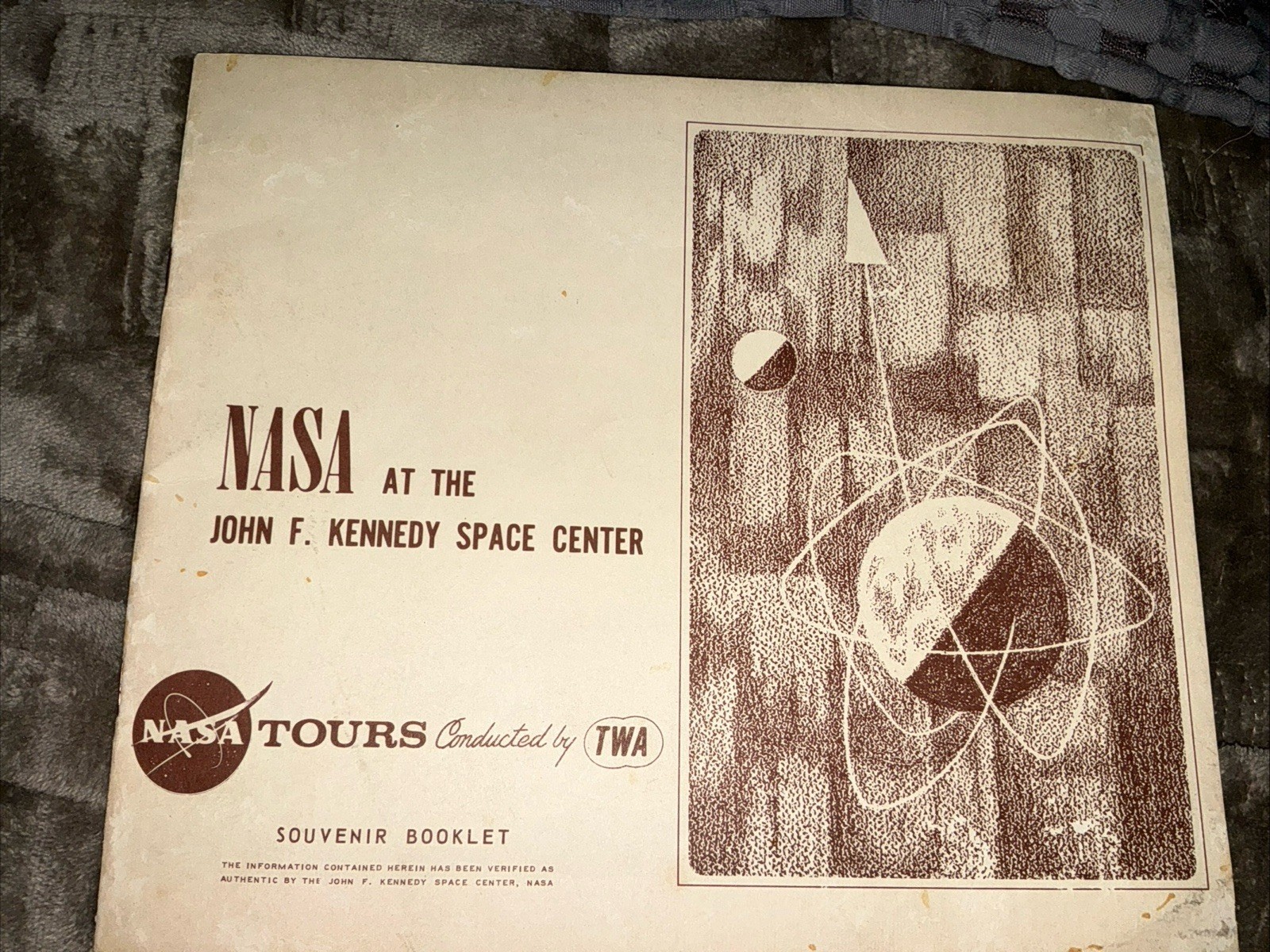 1967 John F  Kennedy Space Florida NASA Astronaut Mission Guide Apollo + #2