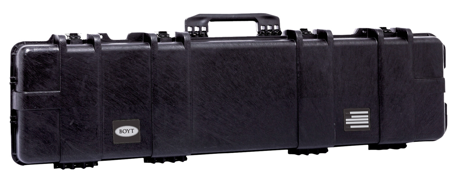 Boyt Harness H52SG H-Series Single Gun Case Black Polypropylene Egg Crate Paddin