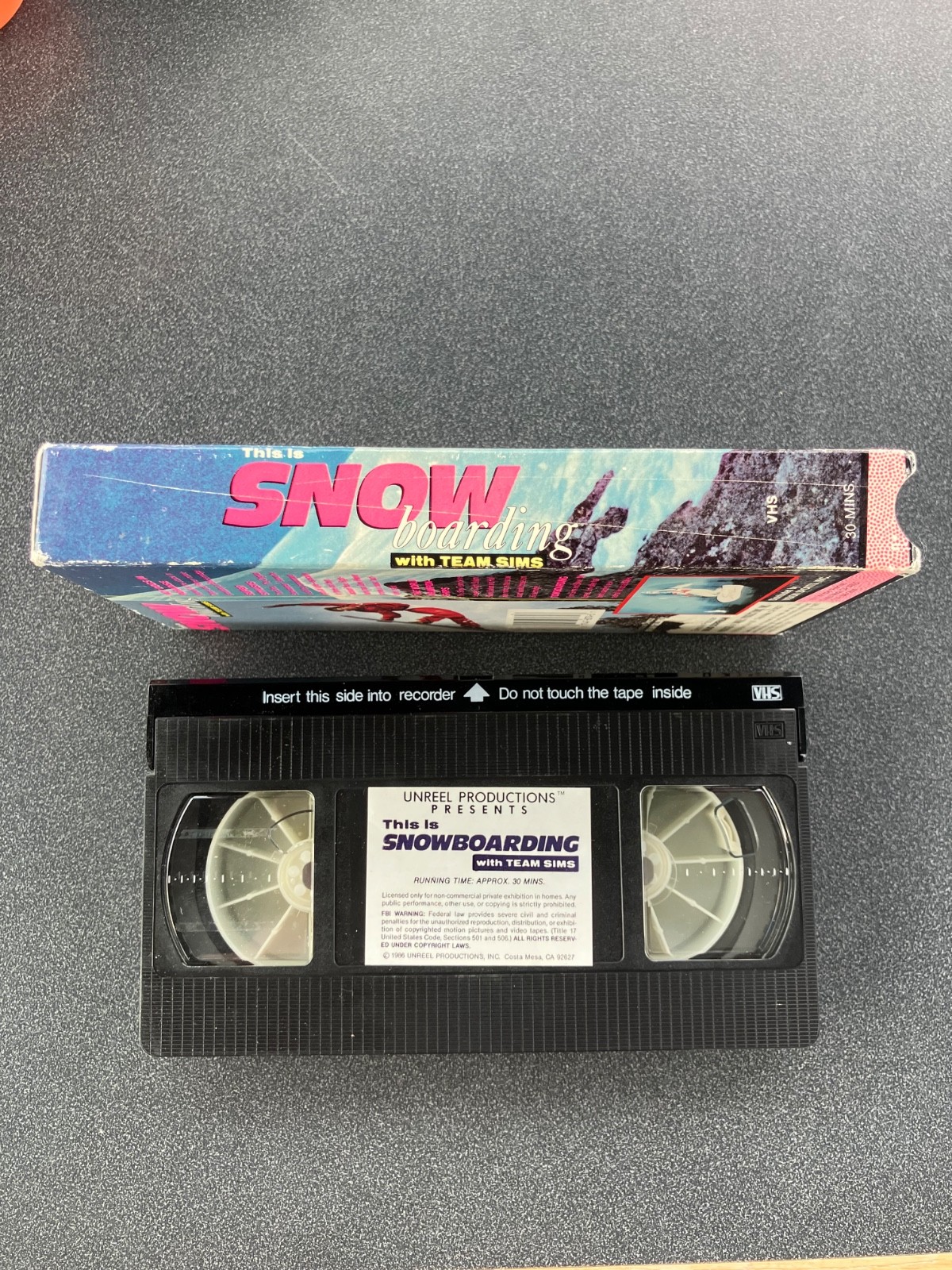 1986 Team Sims Snowboard Video Kidwell
