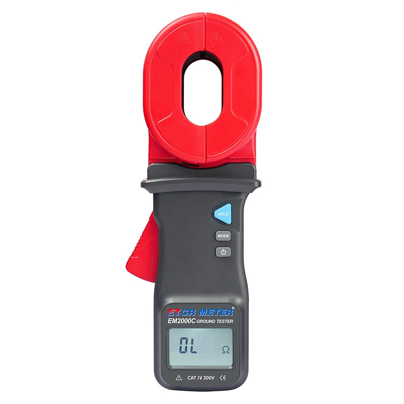 EM2000C Clamp Earth Tester 0.010Ω ~ 1200Ω New