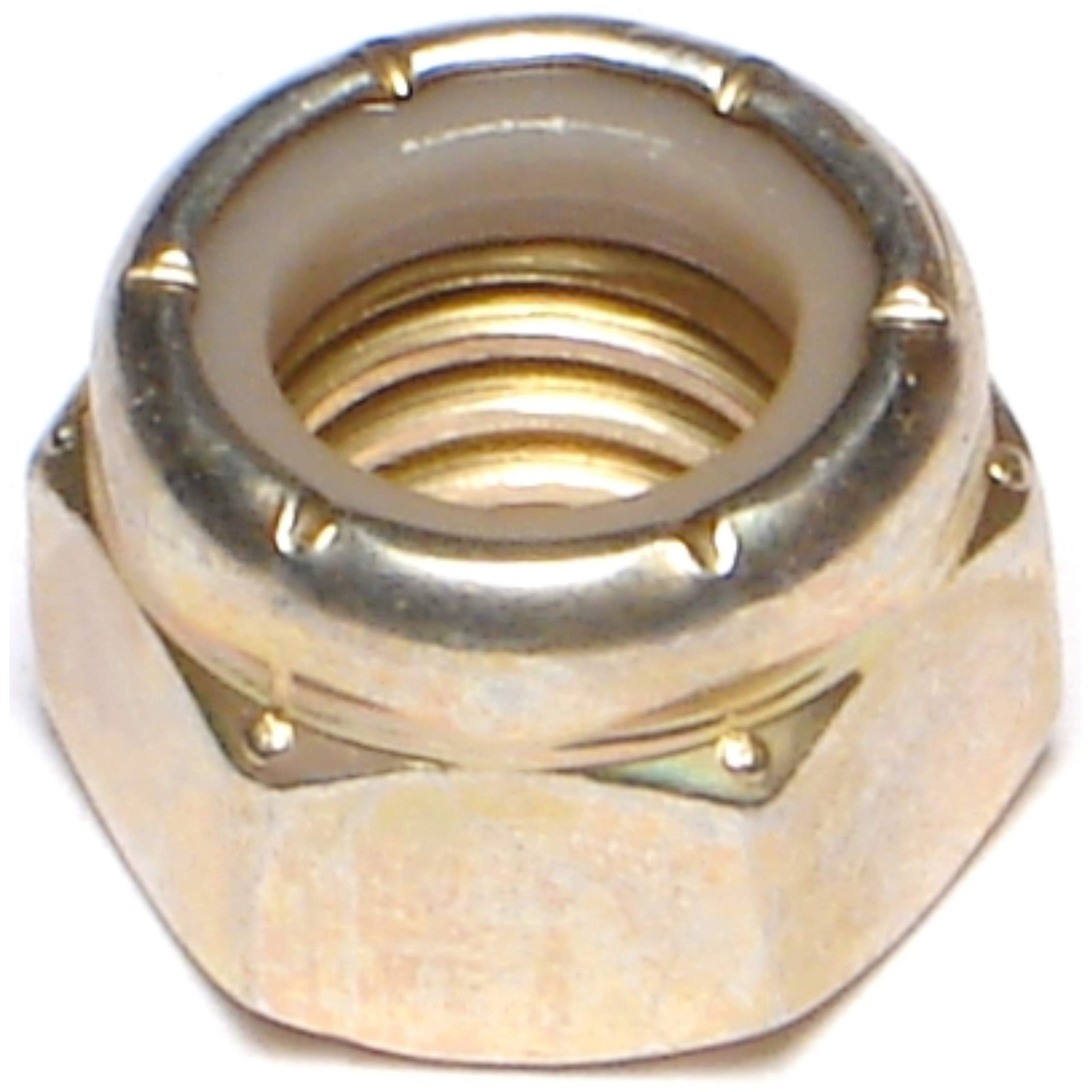 Hard to Find Fastener Yellow Zinc Grade 8 Lock Nuts, Durable Fasteners for Ho...