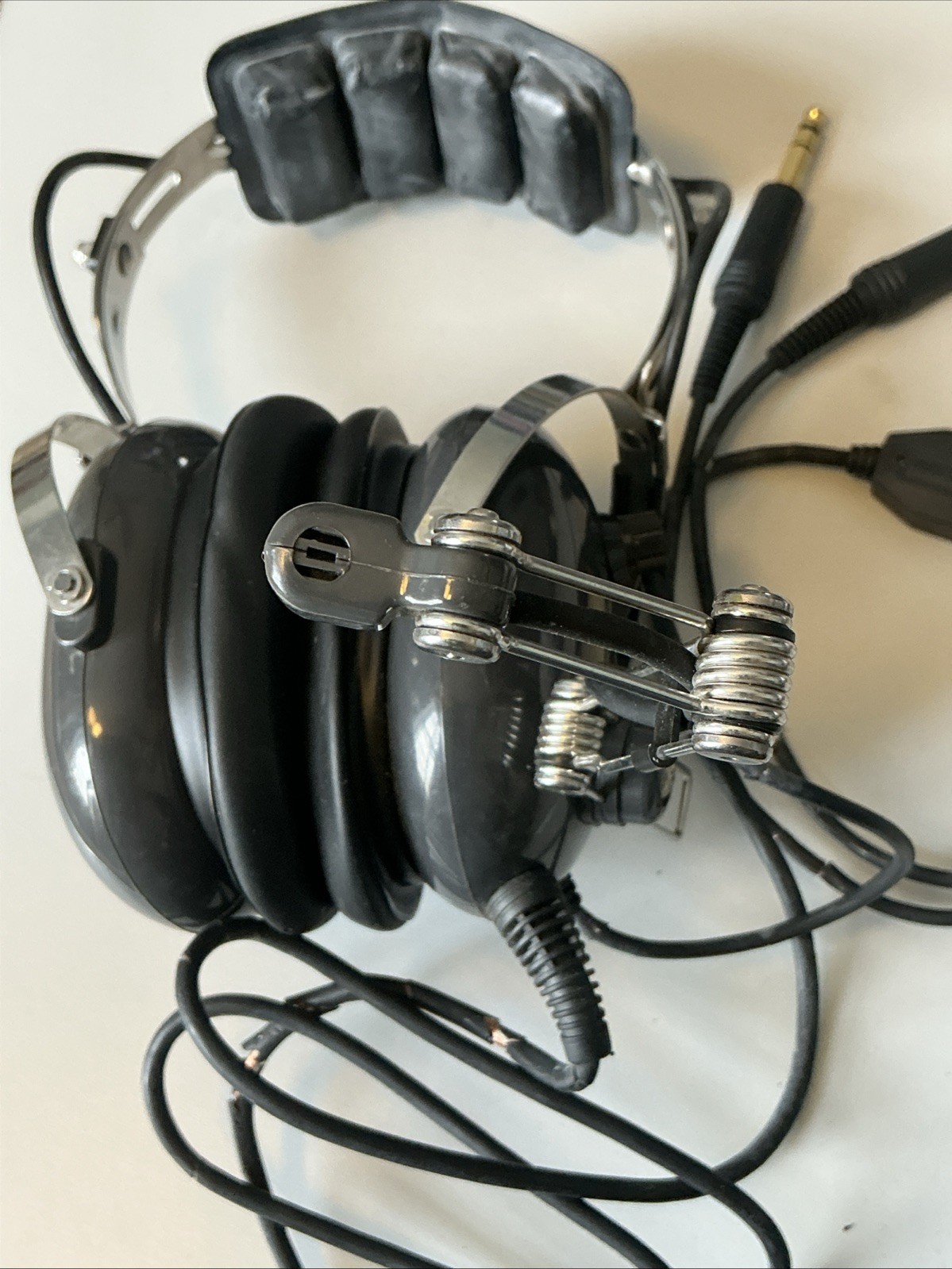 AVCOMM AC-200PNR Passive Aviation Headset Dual Plug