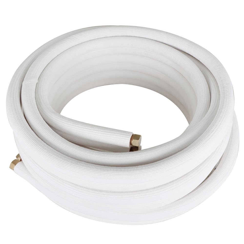 50FT Mini Split Line Set 3/8" & 5/8" Install Kit For Mini Split Heat Pump System