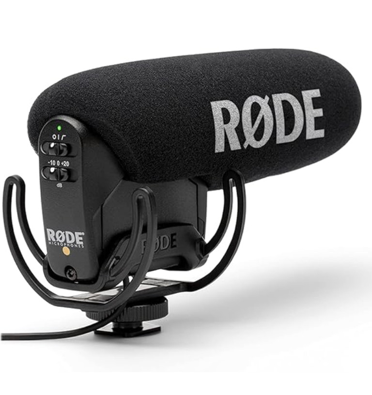 RODE VideoMic Pro R Camera-Mount Shotgun Microphone Black