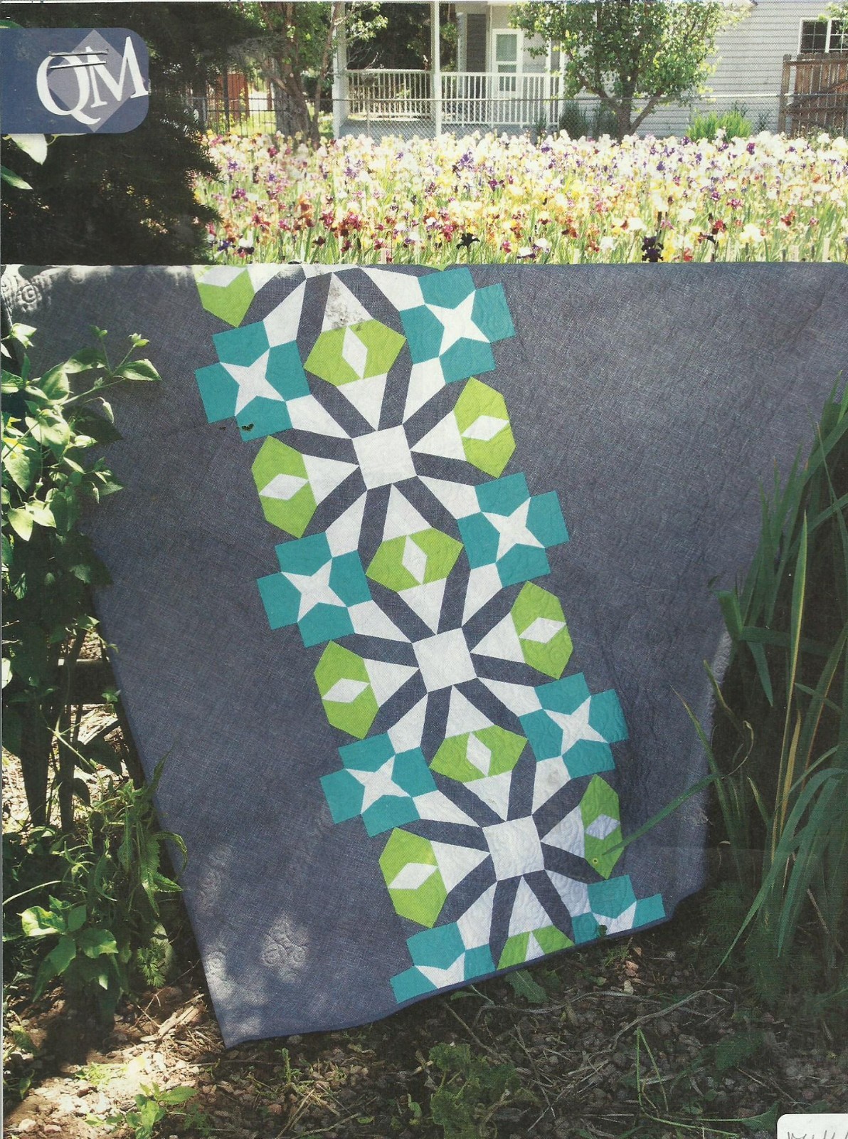 B0341  KIKU  QUILT PATTERN/INSTRUCTIONS