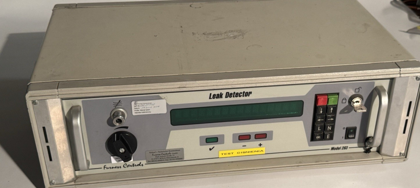 FURNESS CONTROLS 283 Leak Tester Leak Test Leak Leak