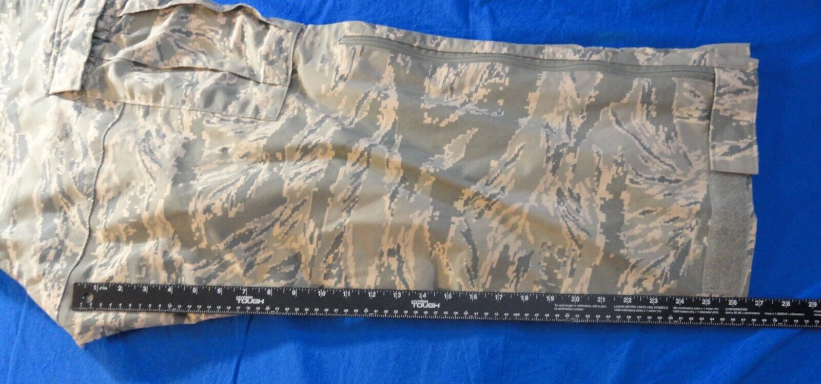ABU TIGER STRIPE GORE-TEX ALL PURPOSE ENVIRONMENTAL PANTS APECS LARGE SHORT