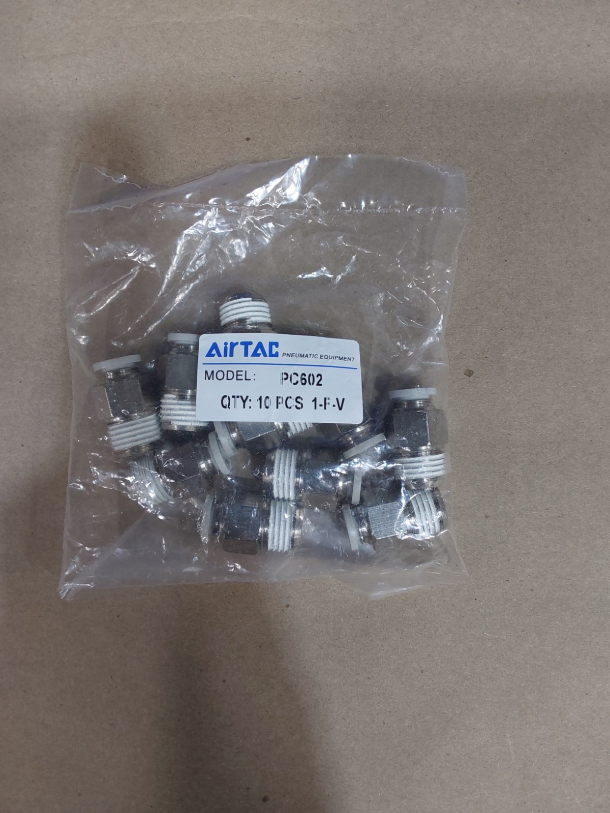 10pcs PC602 AirTAC Quick Connector New
