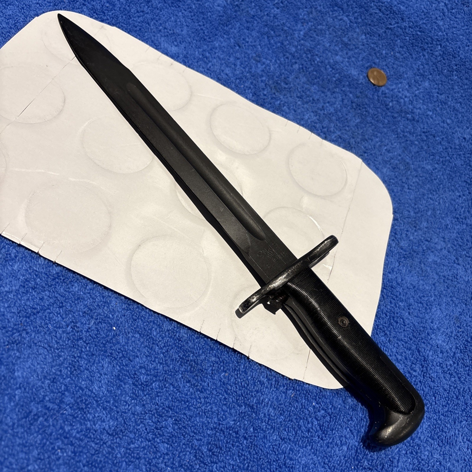ONE M1 Garand Rifle Bayonet With 10” Blade E US No Scabbard 03 CxSR