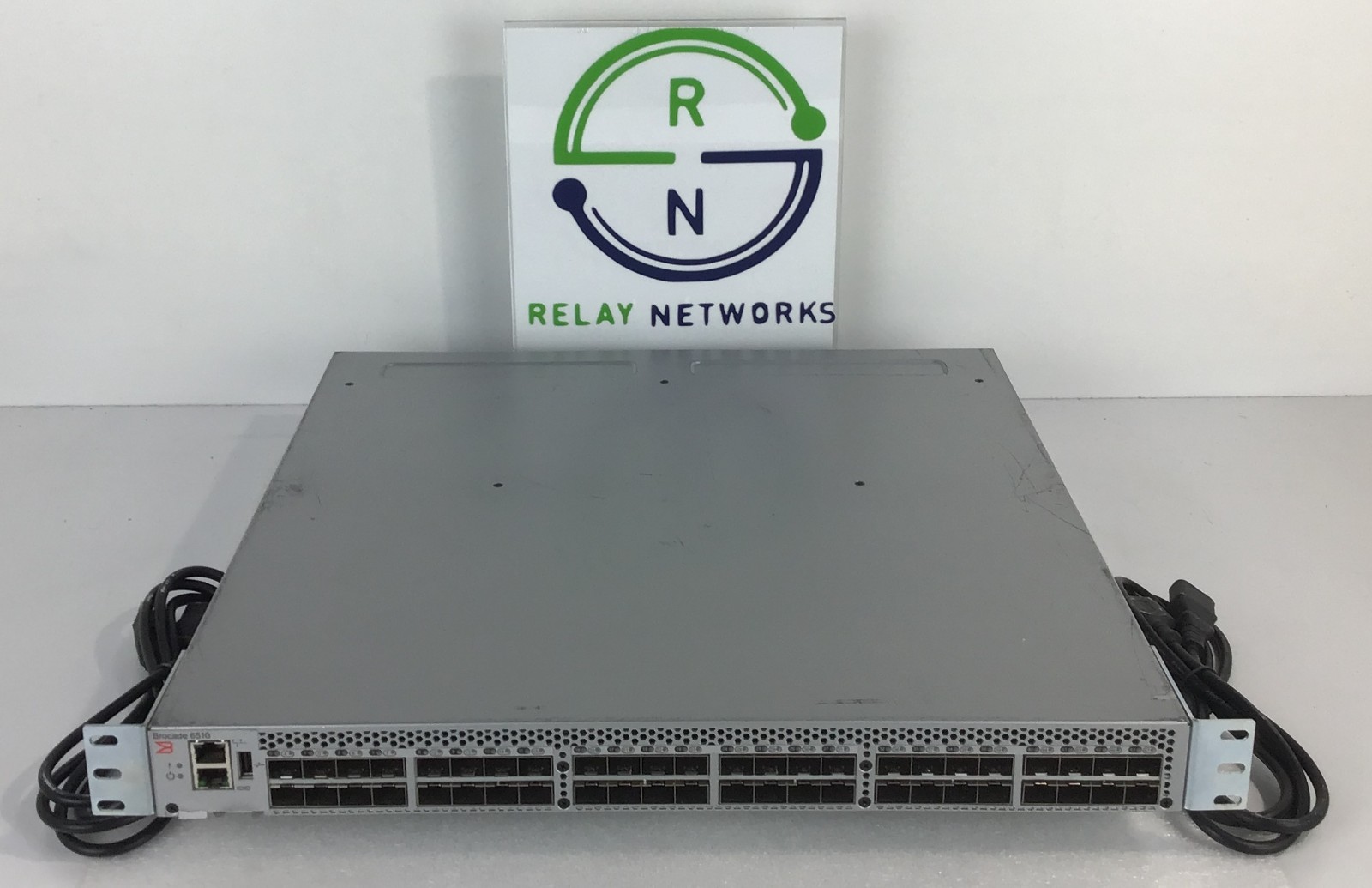Brocade BR-6510-24-16G-R 2x Power Full POD, Trunking License 48 Active Ports