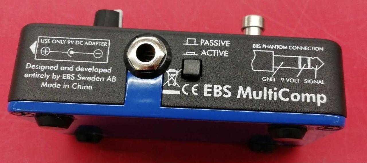 EBS MultiComp Compressor Effects Pedal Tested & Works 70103