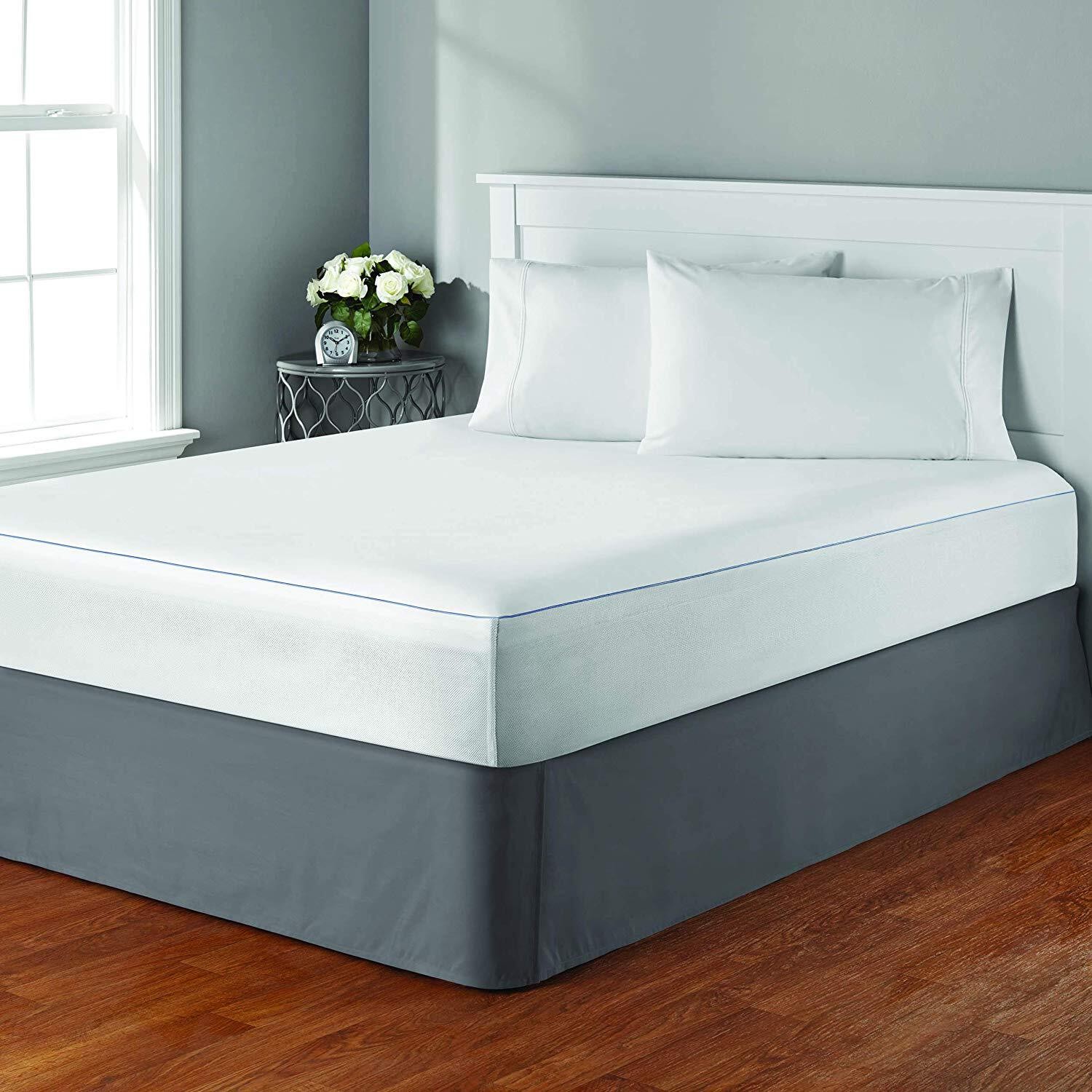 Mattress Encasement Protector - Blocks Out Liquids, Bed Bugs, Dust Mites and All