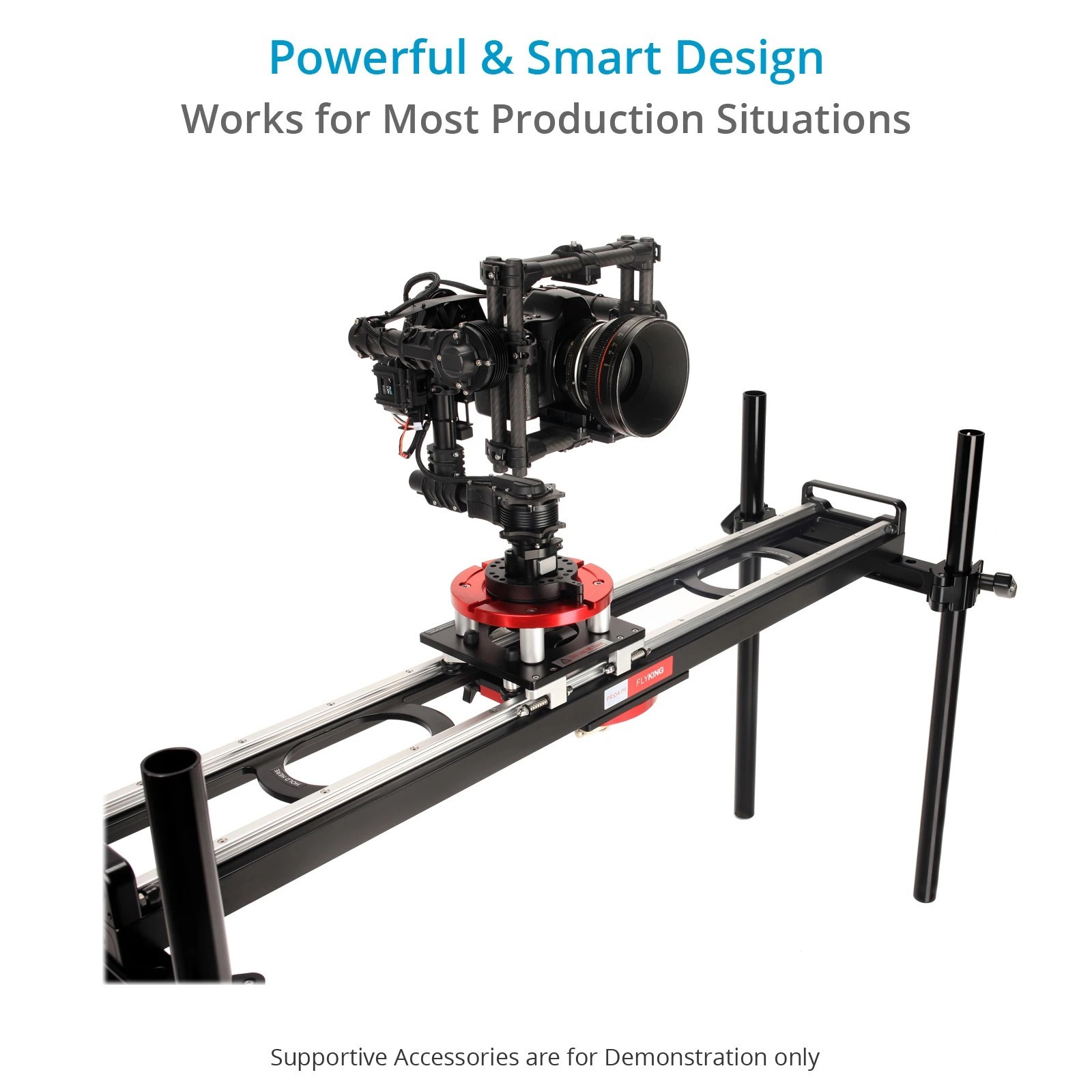 Proaim Flyking Precision Camera Slider (Mitchell Mount) + Flight Case