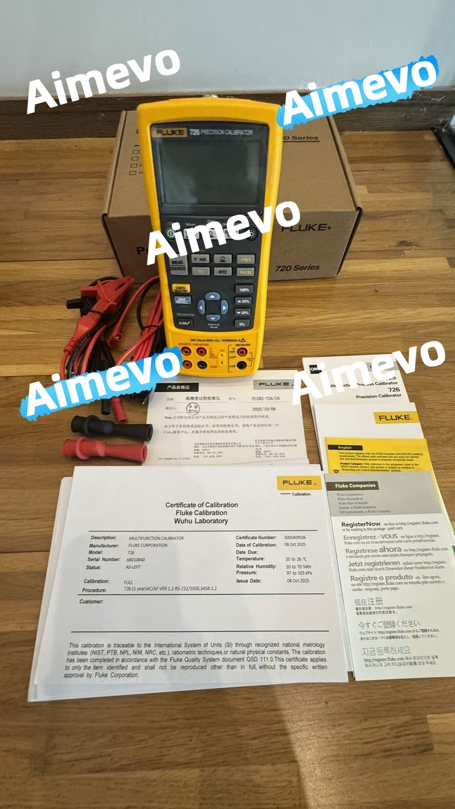 FLUKE 726 PRECISION MULTIFUNCTION CALIBRATOR - 2025 NEW
