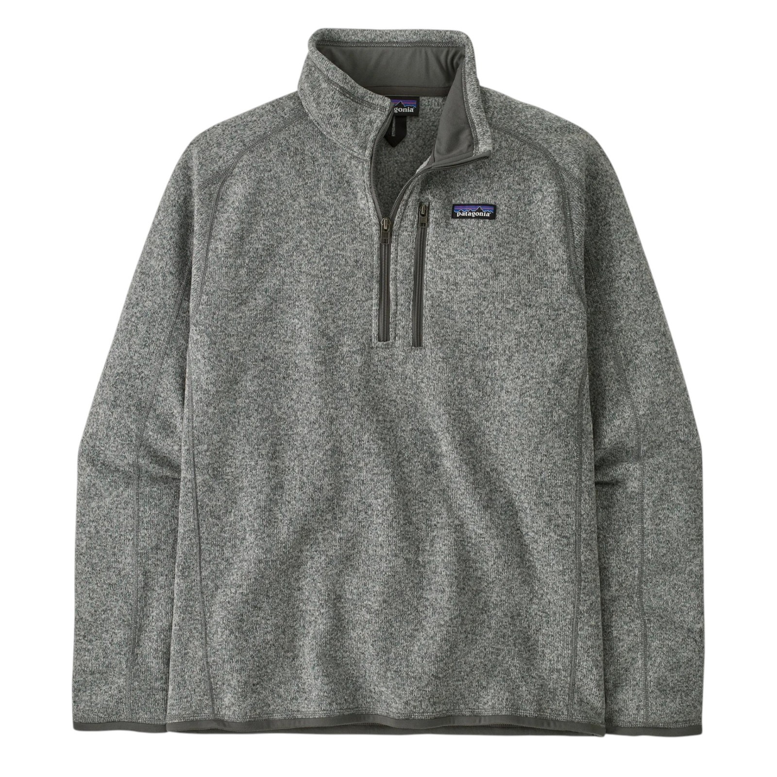Patagonia Men's Better Sweater 1/4 Zip Fleece Stonewash Gray Pullover XL