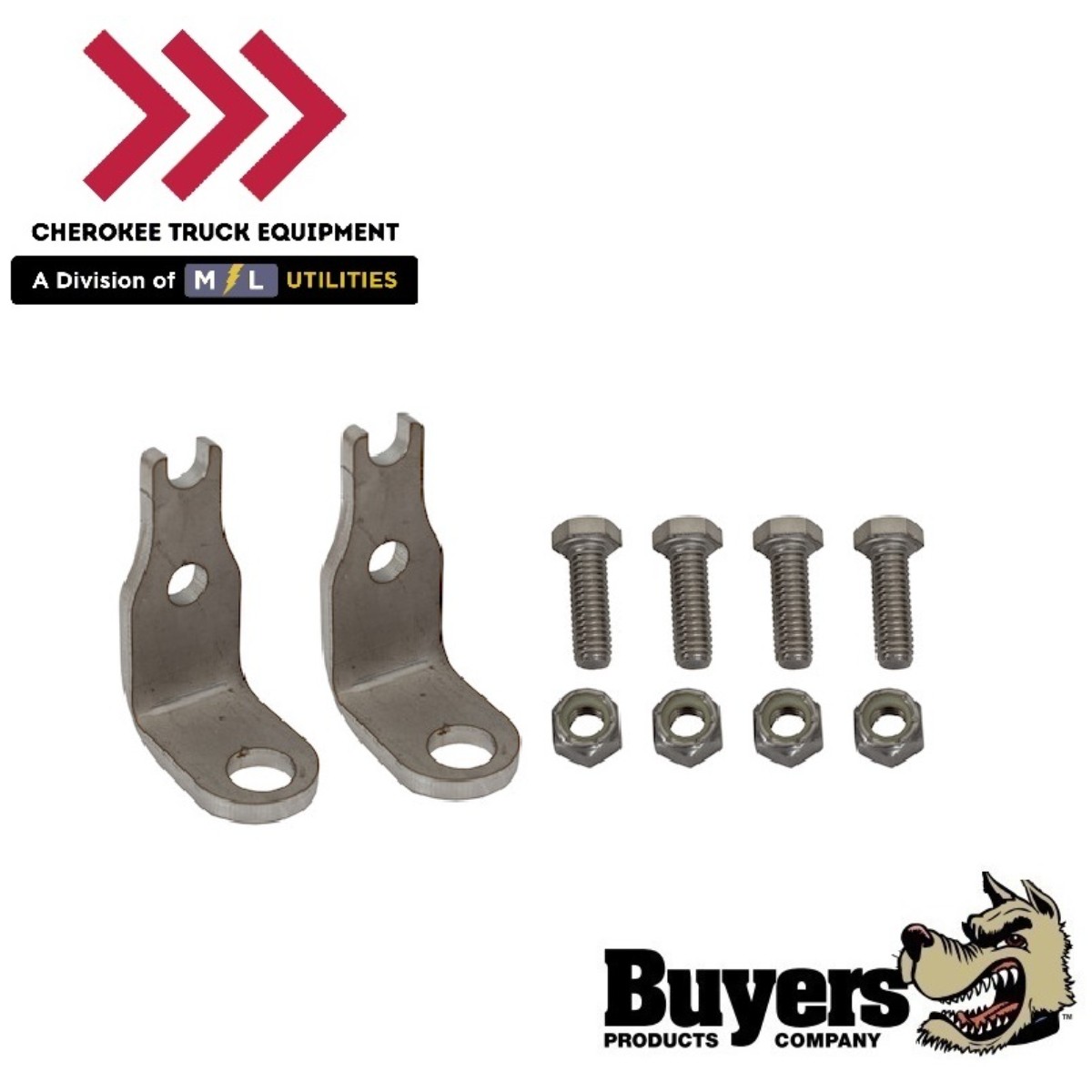 Buyers Products 1308126 Horizontal Adapter Kit for Illuminated LED Guides